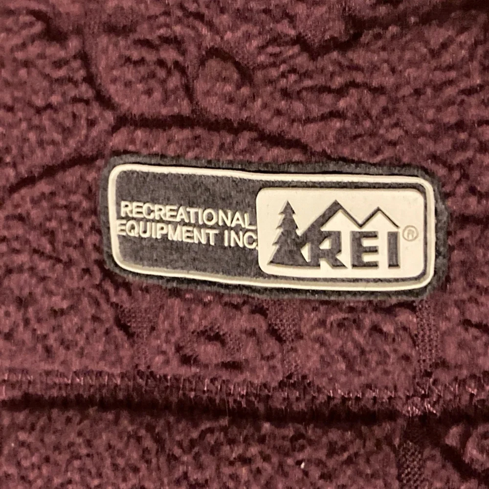 REI Co-op Girls Fleece Zip Jacket – Size 12–14
